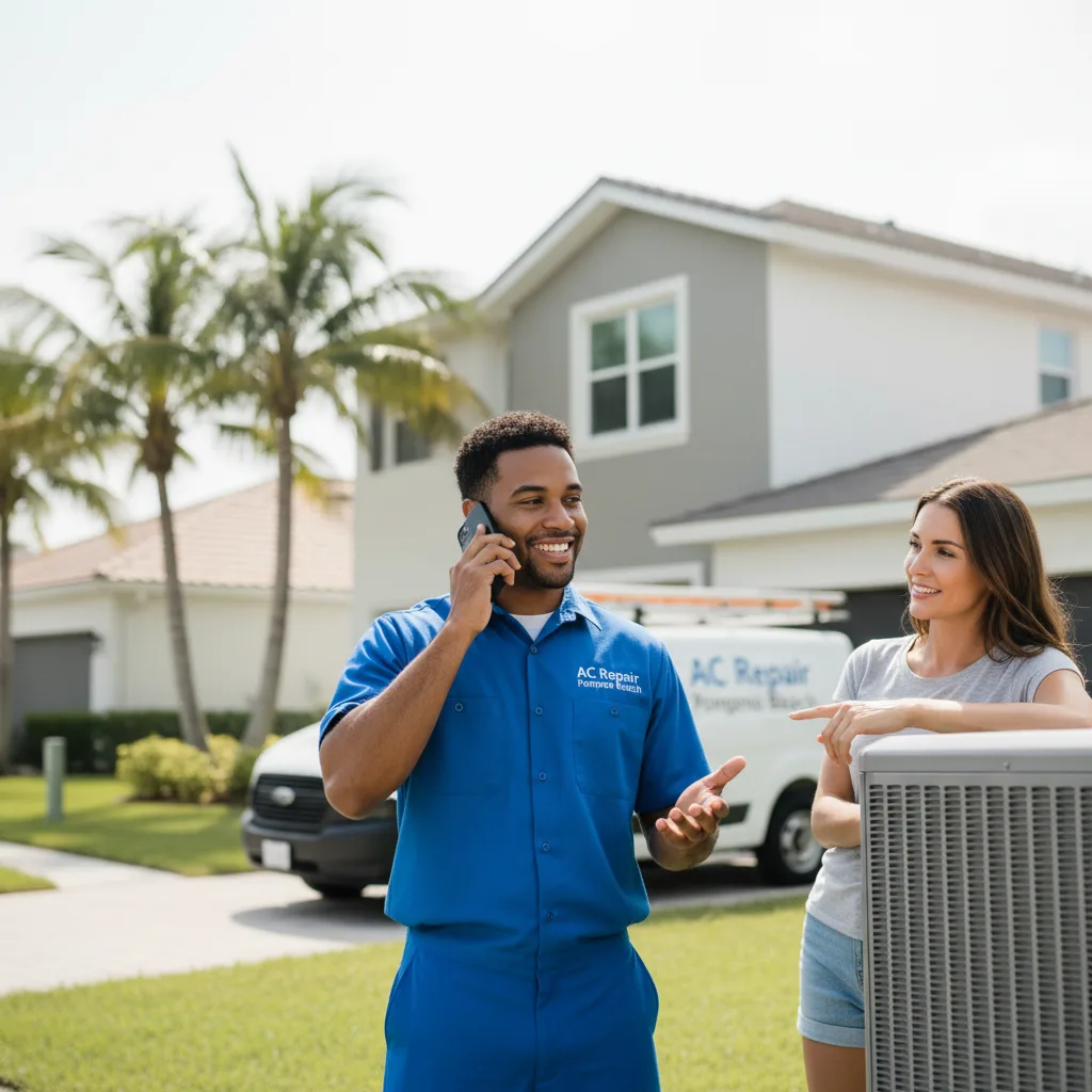 AC Repair Pompano Beach customer support in Montebello